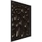 Ekena Millwork 19 5/8in. W x 19 5/8in. H Shale EnduraWall Decorative 3D Wall Panel Covers 2.67 Sq. Ft. WP20X20SLERU - alternate 4